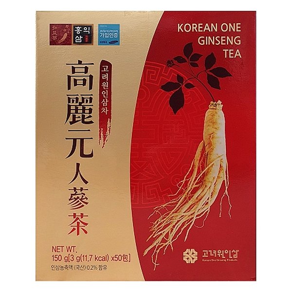 고려원인삼 인삼차 지함 50포
