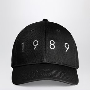 [해외배송] 1989 스튜디오 코튼 블랙 베이스볼 캡 UFW24 901 LOGOCO BLK