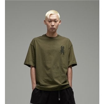 라이프워크 실리콘 라독 반팔 티셔츠 LW235TS904 KHAKI (LW225TS904 리오더)