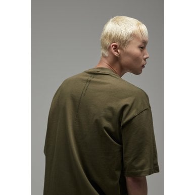 실리콘 라독 반팔 티셔츠 LW235TS904 KHAKI (LW225TS904 리오더)