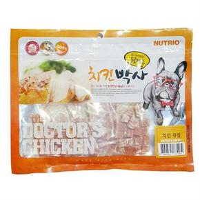 고급 닭고기 포함 애견큐브스테이크 3개 동물간식