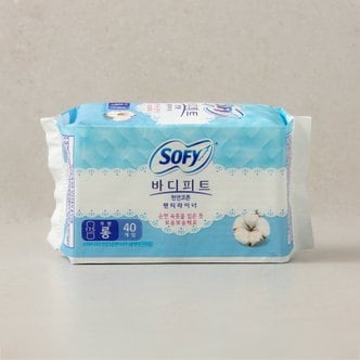  쏘피 천연코튼 라이너 롱 무향 40P