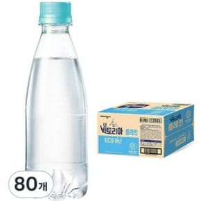 웅진 더빅토리아 플레인 ECO 무라벨 탄산수, 350ml, 80개