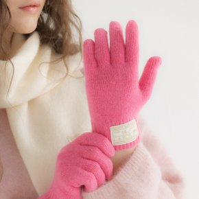 RENNY WOOL GLOVES [ CANDY PINK ] - RENNY 울 장갑 (G001DP)