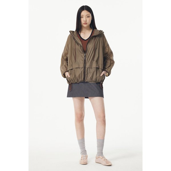 [AR/CHIVE] 후디드 셔링 나일론 점퍼 71152204A4160