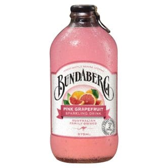  [분다버그] 핑크자몽 375ml x 6개 과즙탄산음료 음료수 탄산음료