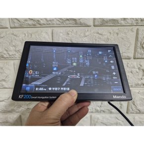 중고 한라홀딩스 만도 KF200 지니넥스트 3D맵 8인치 16GB 내비게이션