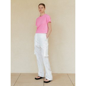 pigment cotton t-shirt (pink)