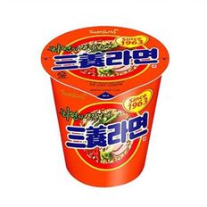 삼양삼양라면소컵 x 6입 과자 컵라면 컵라면소컵 우유