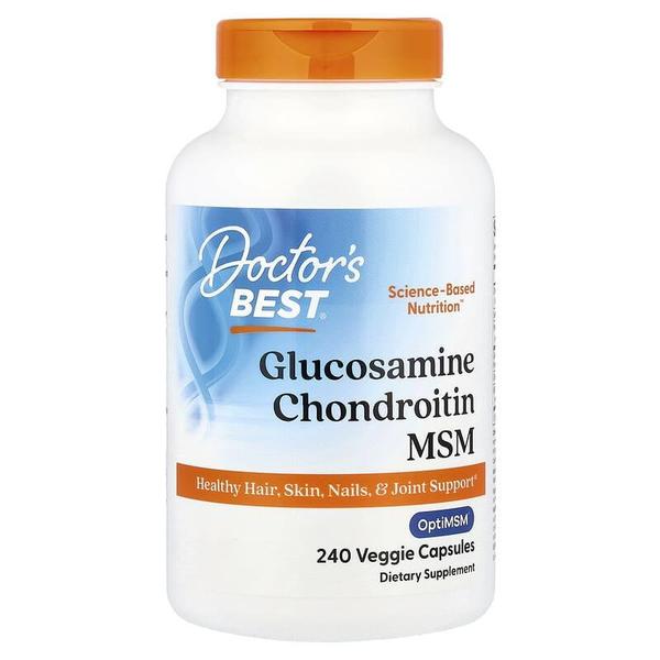 해외배송 Doctor`s Best 닥터스베스트 글루코사민 콘드로이틴 식이유황 240정 Glucosamine Chond