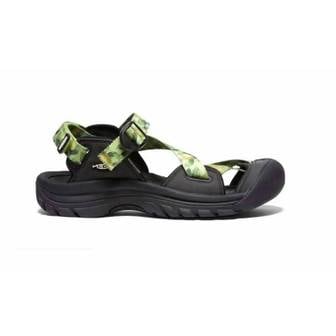 이스퀘어 4843782 Keen Womens Zerraport Ii Sandals In Tarragon Black