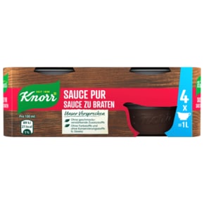 Knorr 크노르 퓨어 그레이비 소스 4x28g