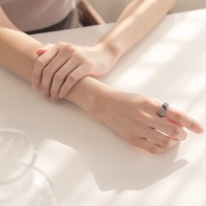 제이로렌 R0418 라피스라줄리 원석 고마루 실버반지_(473744)