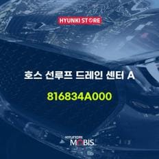 현대모비스호스 선루프 드레인 센터 A (816834A000)