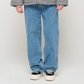 CB WIDE DENIM PANTS  (BLUE)