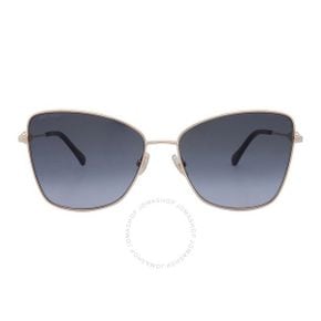 4664734 Jimmy Choo Grey Shaded Butterfly Ladies Sunglasses