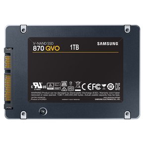 870 QVO SATA SSD 1TB 2.5인치 MZ-77Q1T0BW 정품 (1TB)