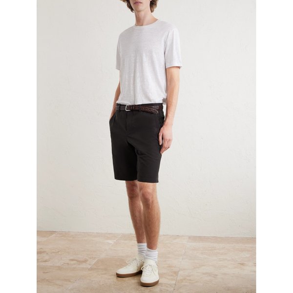 야르노 스트레이트 레그 스트레치 코튼 버뮤다 쇼츠 46376663162994032