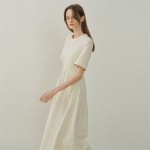 blank03 [블랭크03] cotton jersey dress (cream)