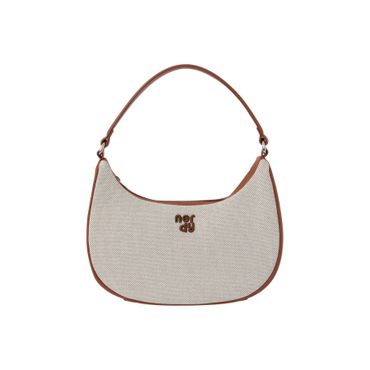 널디 캔버스 투웨이 호보백(25SS) 브라운 PNES25BG0141