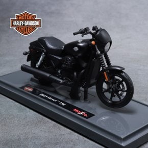 1:18 할리데이비슨 2015 STREET 750 블랙 오토바이모형