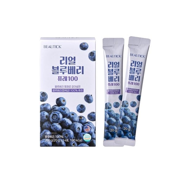 리얼 블루베리 퓨레 100 280g(20g x 14포)_1002811
