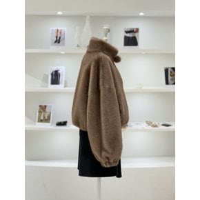 [여주점] 여성 퍼 하이넥 집업 자켓 (L254PSG760)