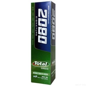 2080 시그니처 토탈그린 후레쉬 민트 120g 1개