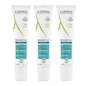 [해외직배송] 아더마 바이올로지 AC 퍼펙트 플루이드 40ml x 3개세트