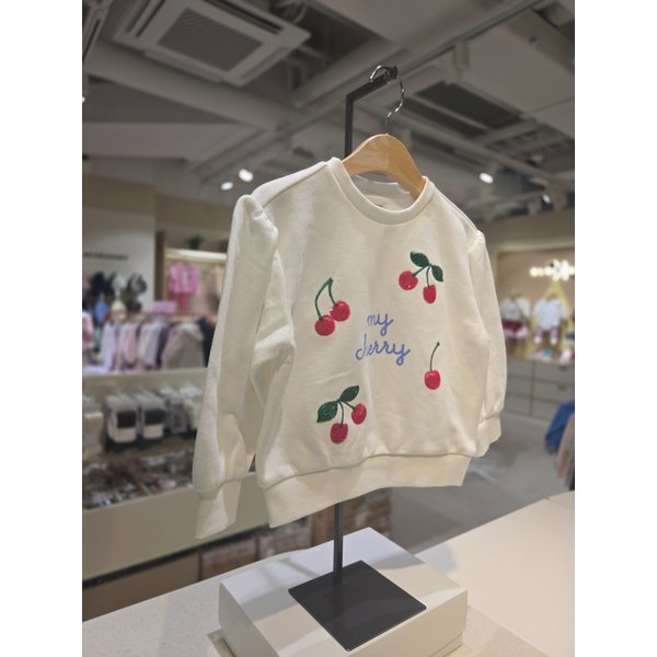 [파주점] (IV) 체리 리본 맨투맨  8611933271