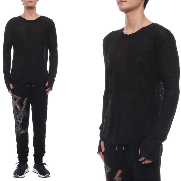 [부산점] 남성 리넨 긴팔티셔츠 (S6HM669D385U 176)