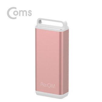 오너클랜 리큐엠 손난로 5200mAh 보조배터리 QHW520 로즈골드