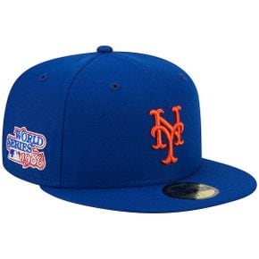 [해외] 1092968 뉴에라 모자 MLB [뉴욕 메츠] 1986 World Series Team Color 59FIFTY Fitted Hat