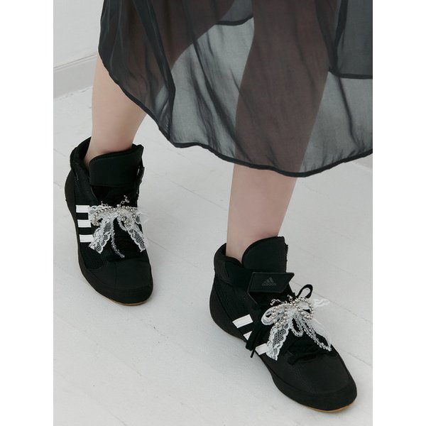 [2SET] Layered Ribbon Shoes Charm_VH2534AC002M