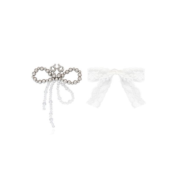 [2SET] Layered Ribbon Shoes Charm_VH2534AC002M