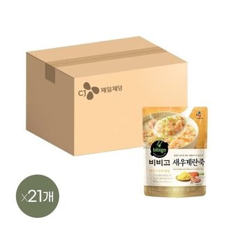 CJ제일제당 햇반 소프트밀 새우계란죽 420g x21개