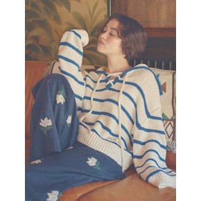 Marine Sailor Stripe Knit [2 COLOR]