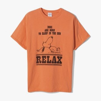 샌프란시스코마켓 WILD DONKEY 와일드 동키 오렌지 티셔츠 T-RELAX ORANGE