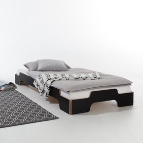 [바로배송] (매트리스 포함) Stacking Bed Classic HPL matt Black