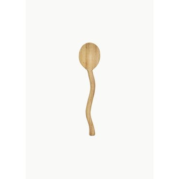 샵아모멘토 안칸 25PS Ipil Ipil Cooking Spoon / Wavy, Wood