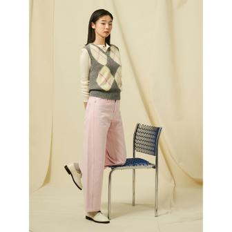 빈폴레이디스 오버 다잉 데님 팬츠  라이트핑크 (BF5221C03Y)