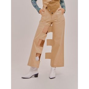 [리퍼브]SLIT WIDE PANTS S size