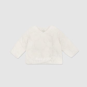 슈슈앤크라 mini 라비앤 퀼팅 점퍼 ㅡ 크림