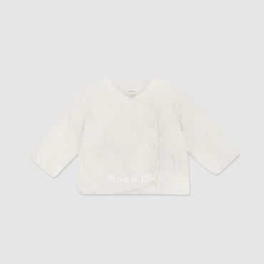 슈슈앤크라 mini 라비앤 퀼팅 점퍼 ㅡ 크림