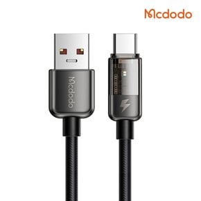 아이스 프로 자동전류차단 USB-A to C타입 고속충전 케이블 CA315