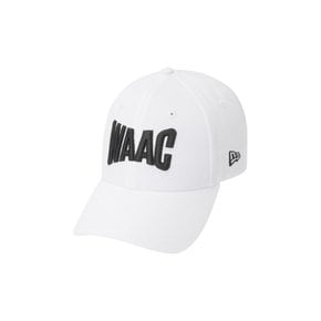 왁[WAAC]골프 (WGRCX23180WHX)NEWERA 940 COTTON LOGO CAP