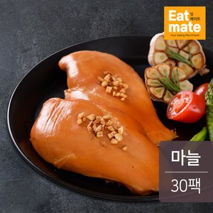 잇메이트 훈제 닭가슴살 마늘 30팩 (3kg)