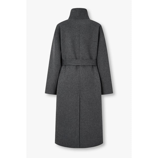 캐시미어 울 블렌드 벨티드 코트 7115416X92273