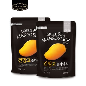 리치팜너트 건망고슬라이스250g 2팩