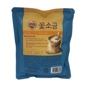 백설 꽃소금 500g